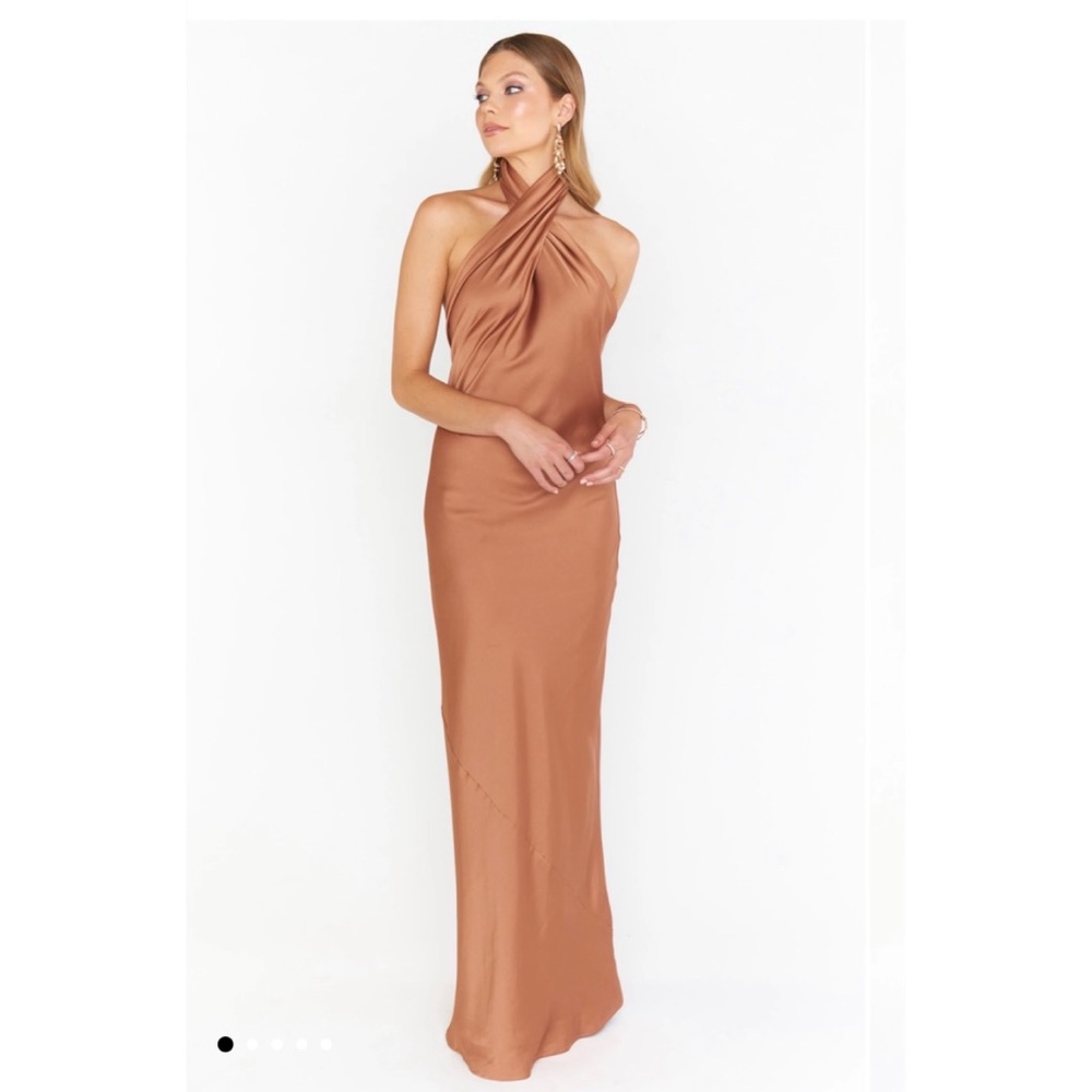 Jasmine Maxi Dress Copper Size Small